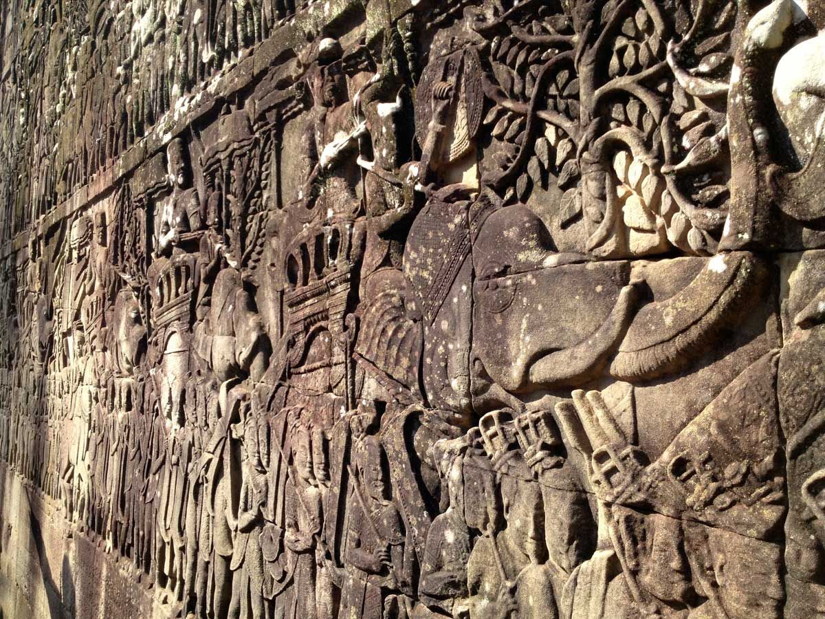 Mural elefante de guerra